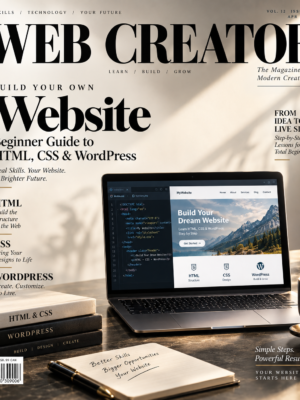 Build Your Own Website – Beginner Guide to HTML, CSS & WordPress
