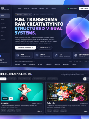 Portfolio Website Template | React + Vite