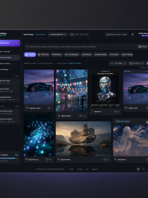 AI Image Generator & Creative Studio